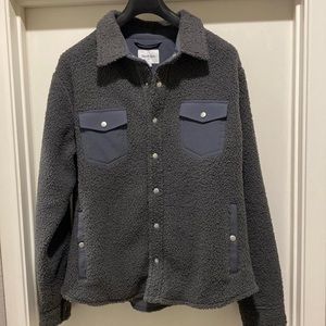 Goodfellow & Co fleece snap button shirt. Size: L